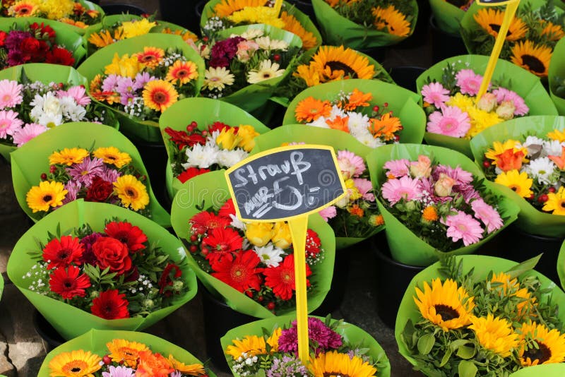 Flowers market stock photo. Image of passion, macro, pretty 75164978