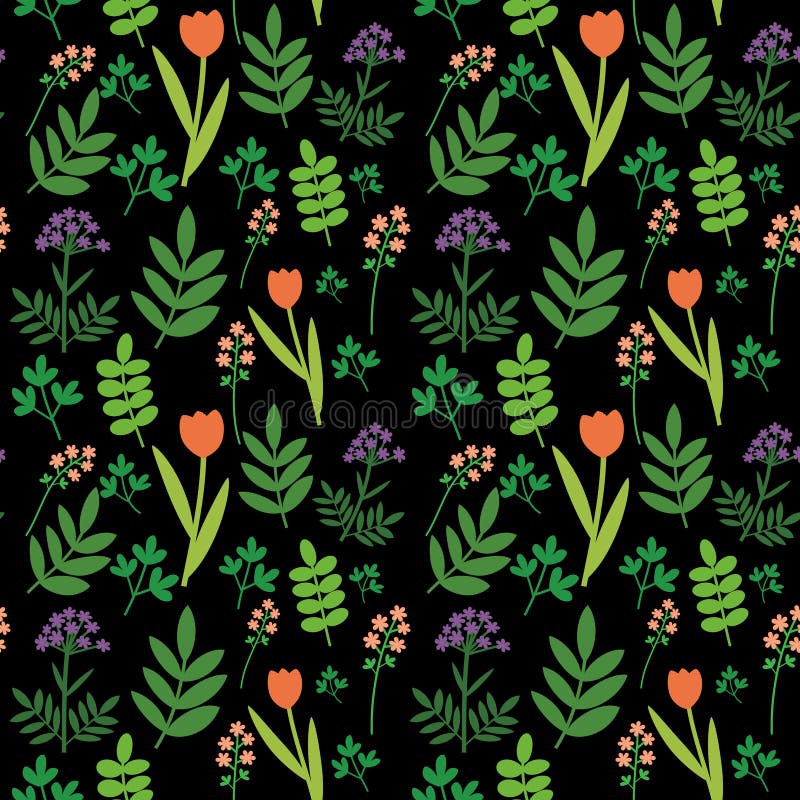 Flowers pattern