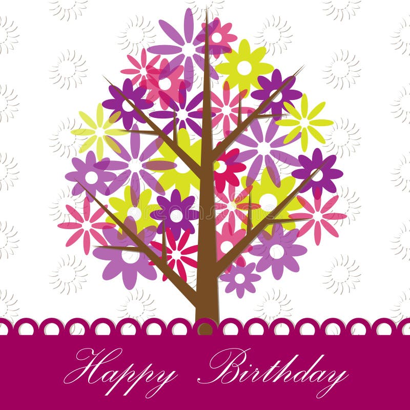 Happy birthday banner stock vector. Illustration of celebrate - 7425790