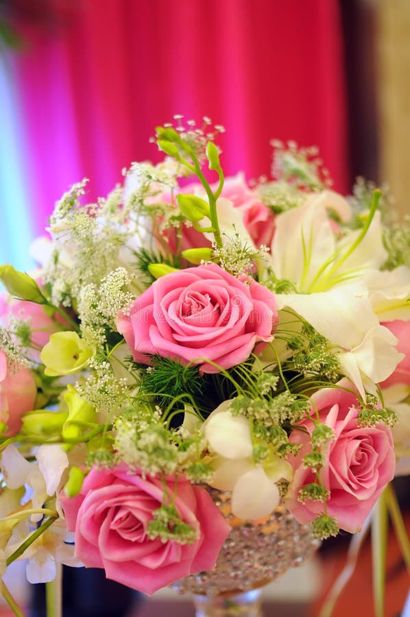 Flowers at wedding stock image. Image of love, decoration 19192839