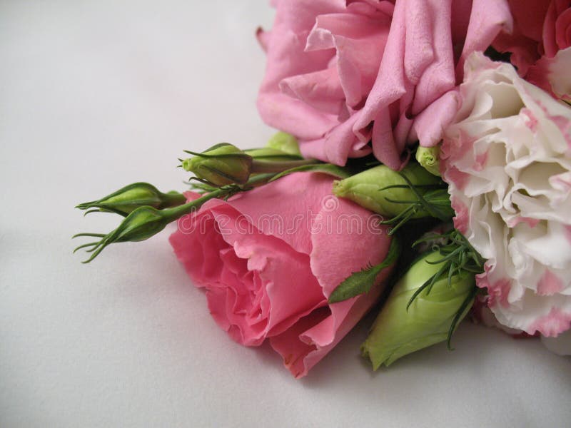 Flowers of a wedding bouquet