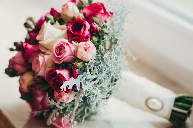 Flowers Wedding Bride Groom Stock Image Image of dress, beauty 84445025