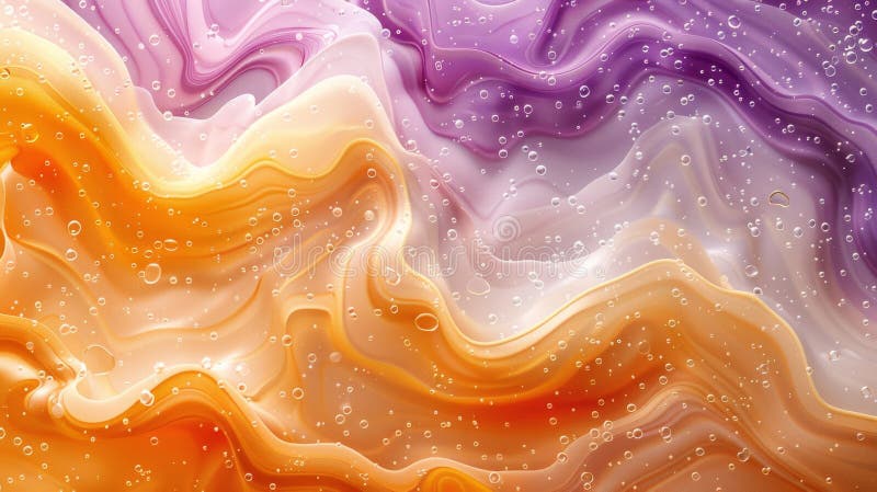 Harmonious Flow of Color and Movement vector illustration