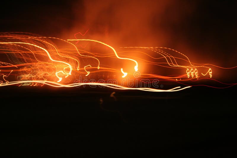 Flowing glow lines stock photo. Image of black, wavy - 48212232