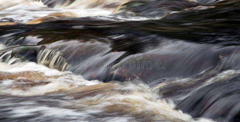 Flowing river detail