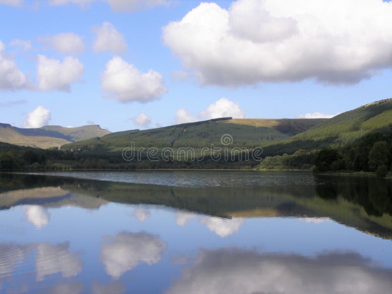 Pontsticill Reservoir South Wales UK Editorial Stock Photo - Image of ...