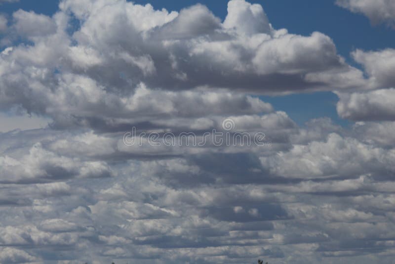 Fluffy White Clouds stock photography Fluffy White Clouds stock photography