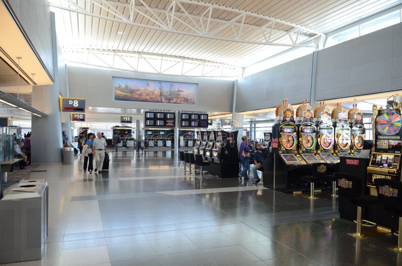 Flughafen Las- VegasMcCarran lizenzfreie stockbilder Flughafen Las- VegasMcCarran lizenzfreie stockbilder