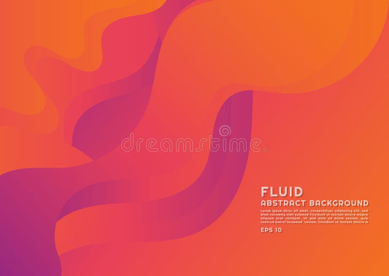 Fluid abstract background modern art design shape wave style with space for text