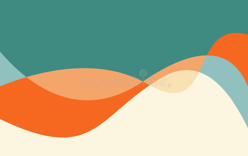 Fluid abstract line colorful gradient wave shape vector. abstract geometric background royalty free illustration
