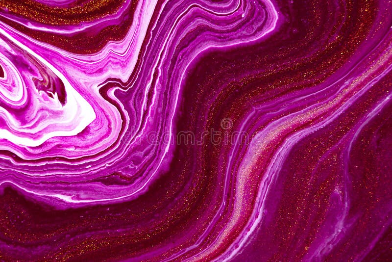 Fluid art texture. Abstract background with mixing paint effect. Liquid acrylic artwork with chaotic mixed paints. Can