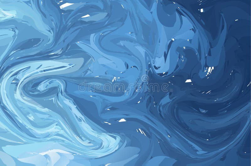 Fluid colorful shapes background. Blue Trendy gradients. Fluid shapes composition. Abstract Modern Liquid Swirl Marble flyer desig