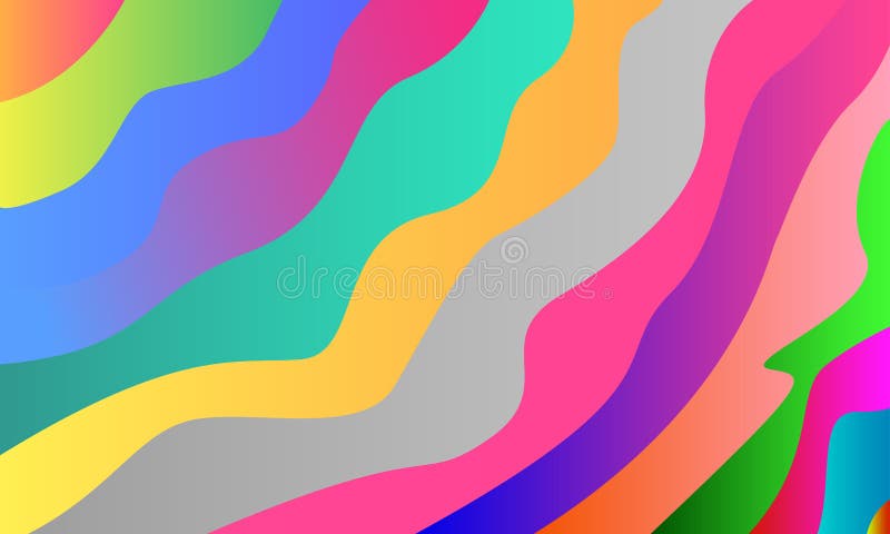 Fluid colorful shapes composition for backgrounds. Trendy liquid gradients. Eps10 vector stock illustration