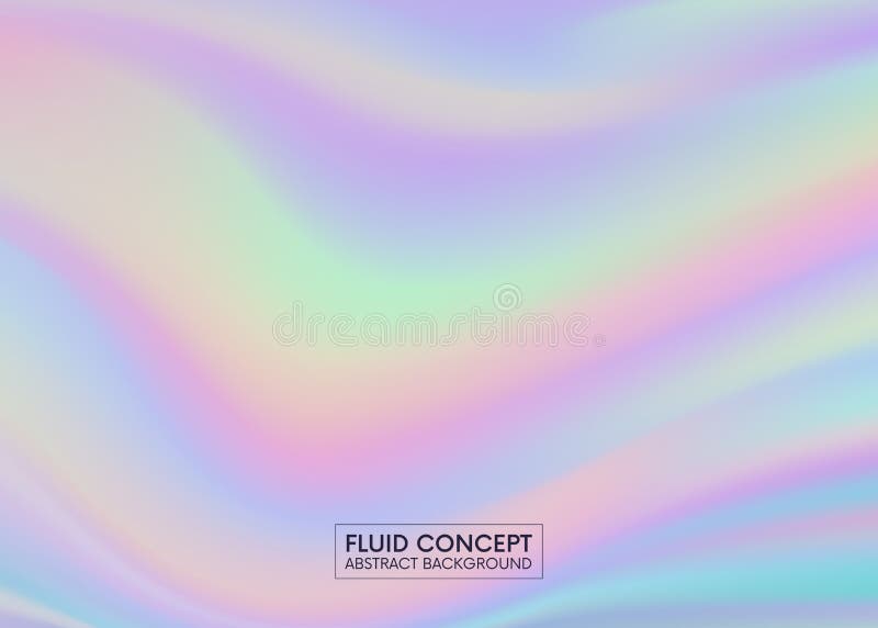 Fluid colors wallpaper. Holographic abstract background in pastel . trendy colorful texture in neon color design. vector illustration Fluid colors wallpaper. Holographic abstract background in pastel . trendy colorful texture in neon color design. vector illustration