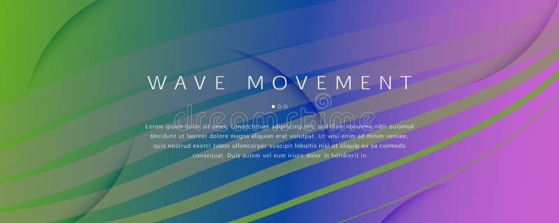 Fluid Geometric Abstract. Color Dynamic Shape stock illustration