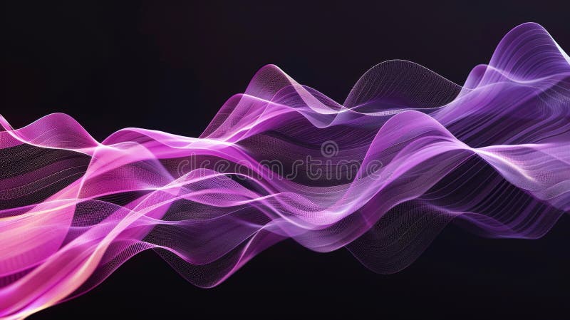 Fluid gradient background for 3d rendering, abstract wave background. royalty free illustration