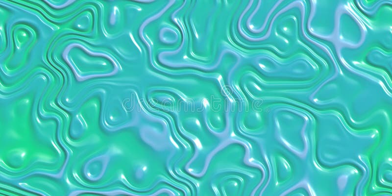 Fluid green blue twist dynamic cream texture vector illustration