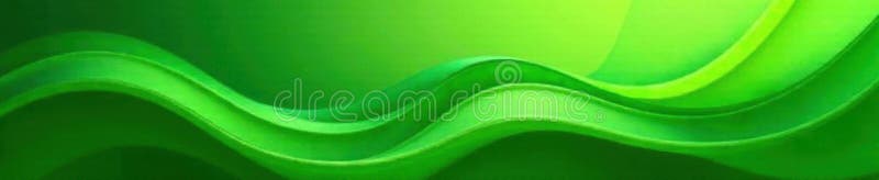Fluid green lines forming abstract organic shapes, leafy texture, art, botanical, element stock illustration