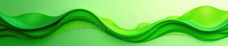 Fluid green lines forming abstract organic shapes, leafy texture, modern, illustration, element vector illustration