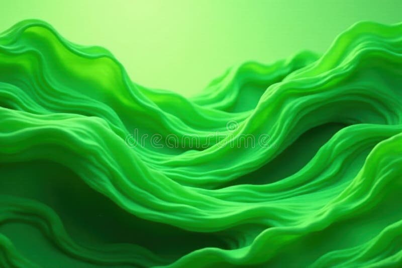 Fluid green organic shapes, undulating texture , seamless, wallpaper, background royalty free illustration