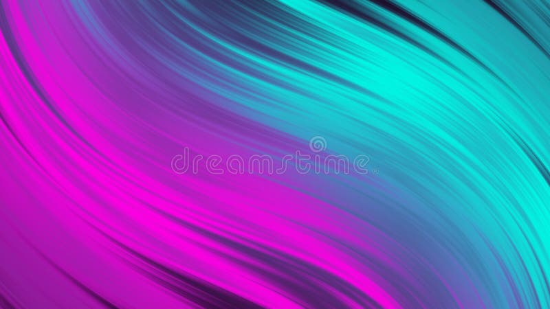 Fluid vibrant gradient of pink fuchsia green turquoise blue colors with smooth movement in the frame swaying to the side with copy