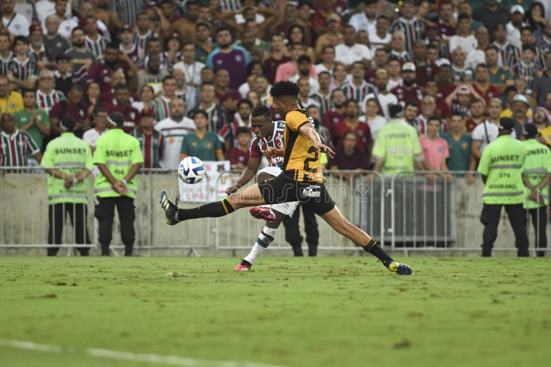 Fluminense Versus O Mais Forte Da Taça Libertadores Foto Editorial