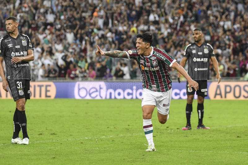 Fluminense Vs Santos by Brazilian Championship Editorial Photography ...
