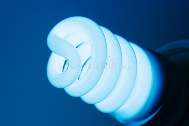 CFL light bulb stock photo. Image of glows, bulb, fluorescent 16035748
