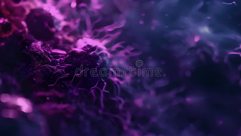 Fluorescent Microscopy Image of Mitochondrial Fission Highlighting the Biology Diagrams