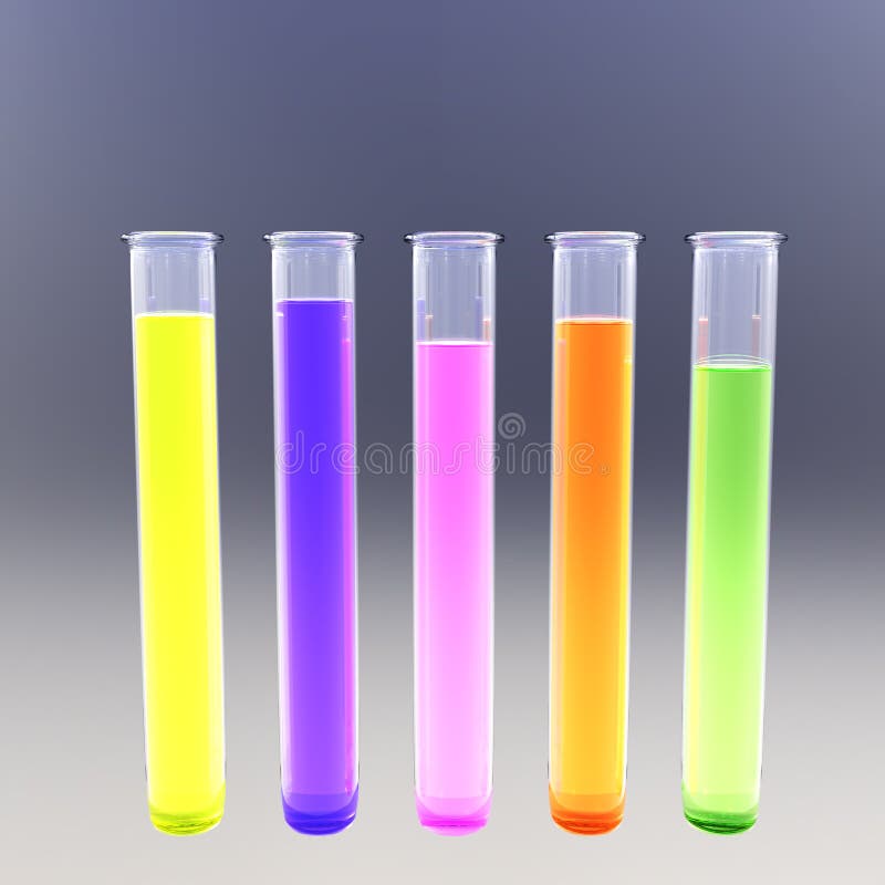 Fluorescent test tubes