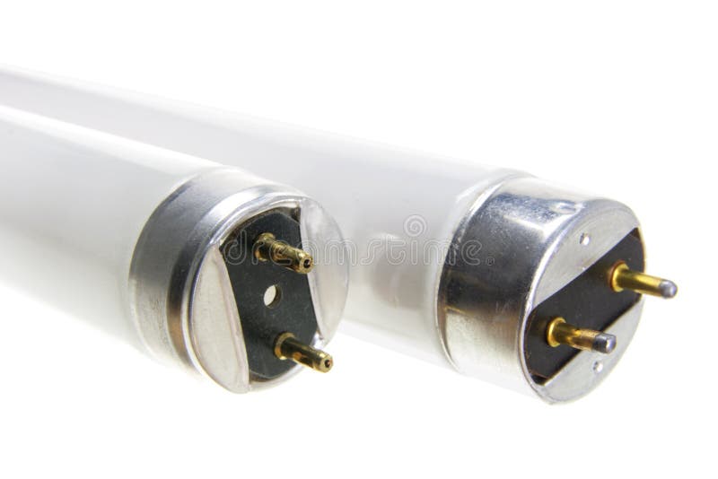 Fluorescent Tubes stock photo. Image of lightbulb, still 21606922