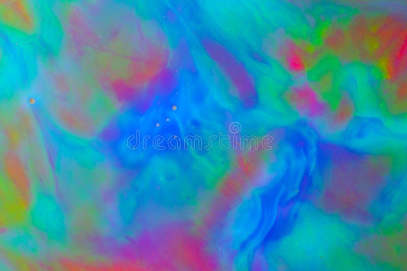 Fluorescent Paint Patterns Under Black Ultraviolet Light Stock Image Image of fluoro, pink