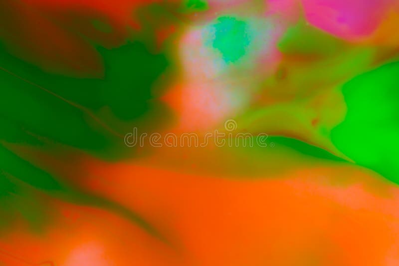 Fluorescent Paint Patterns Under Black Ultraviolet Light Stock Image Image of purple, painting