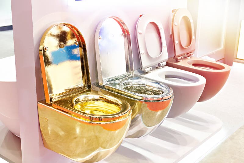 Flush toilet in store stock image. Image of hygiene 145285129