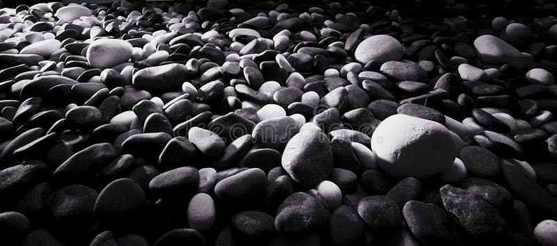 Hintergrund aus Flusssteinen lizenzfreie stockbilder
