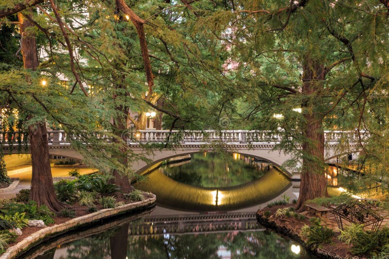 River Walk in San Antonio, Texas USA. River Walk in San Antonio, Texas USA