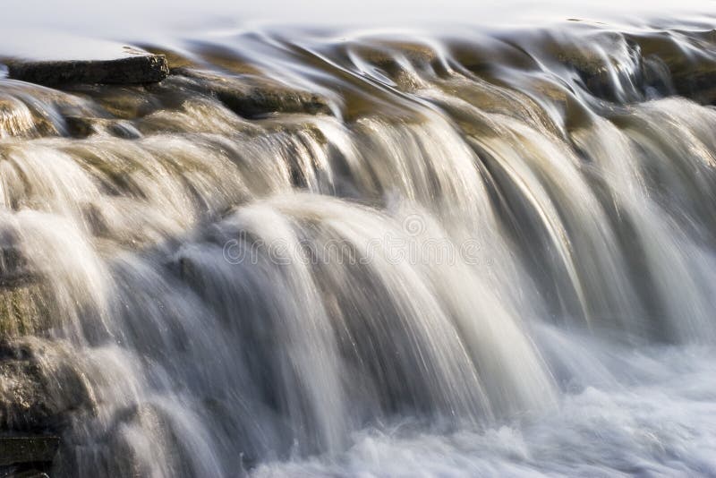 Flusswasserfall stockbilder