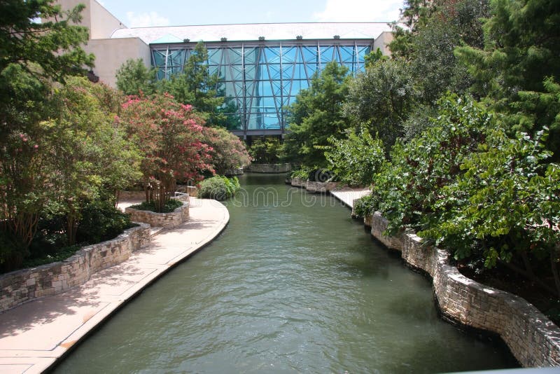 Flussweg in San Antonio stockfoto Flussweg in San Antonio stockfoto