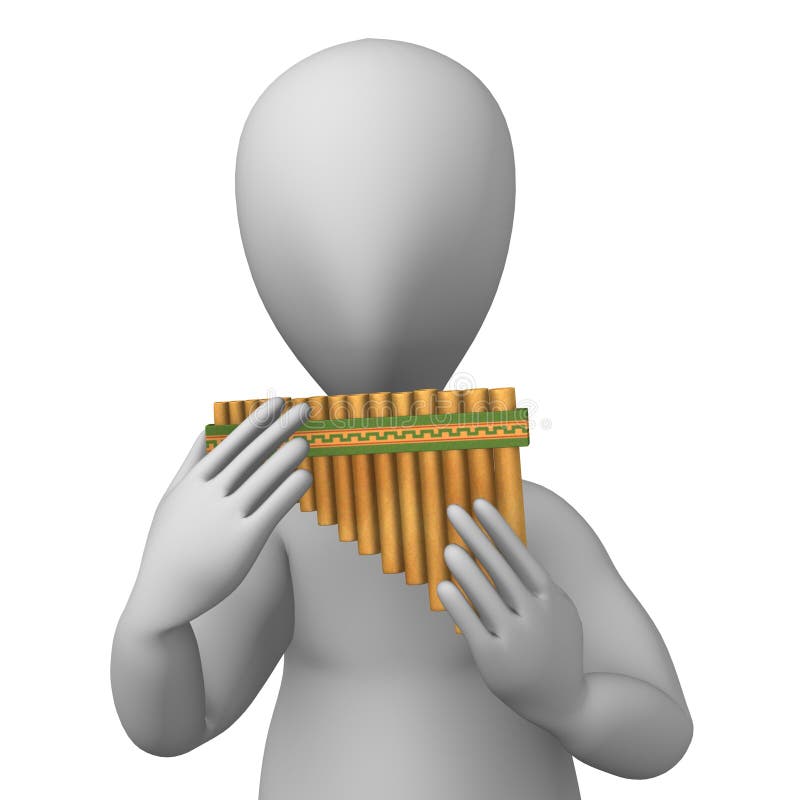 Pan Flute Character Stock Illustrations 126 Pan Flute Character Stock