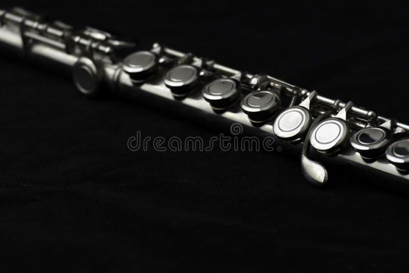 Flute music instrument stock photo. Image of orchestra - 184554550