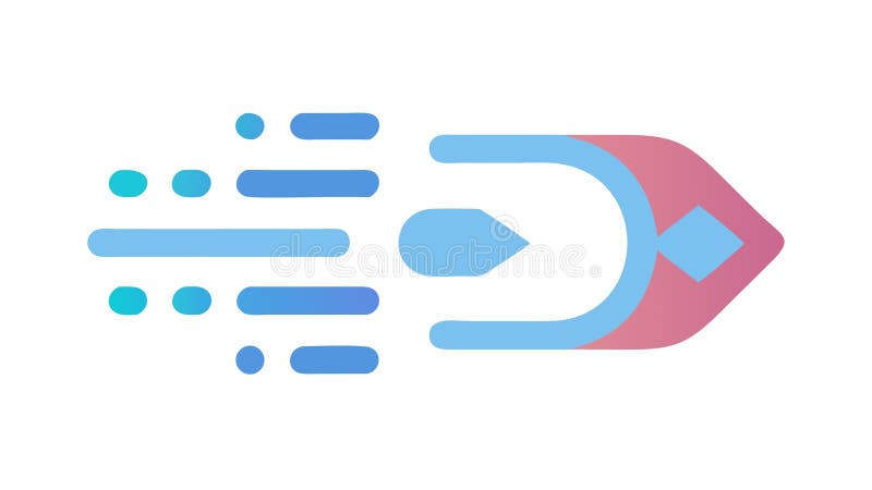 Flux de date dinamic : Fluxul de informații și proiectarea vectorului de viteză IA generativă vector illustration