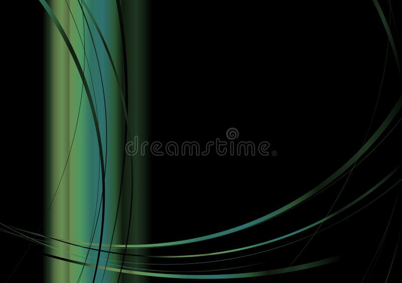 Sparse abstract modern image with flowing lines and copyspace. Sparse abstract modern image with flowing lines and copyspace