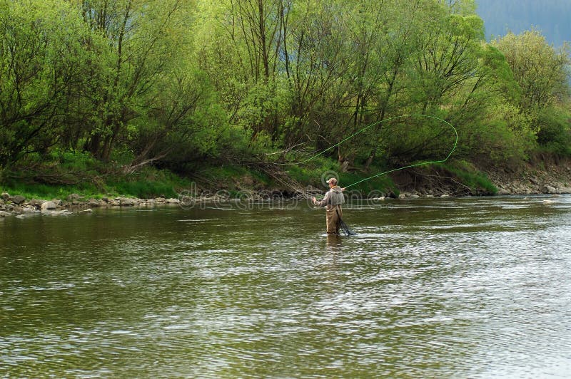 Fly fishing