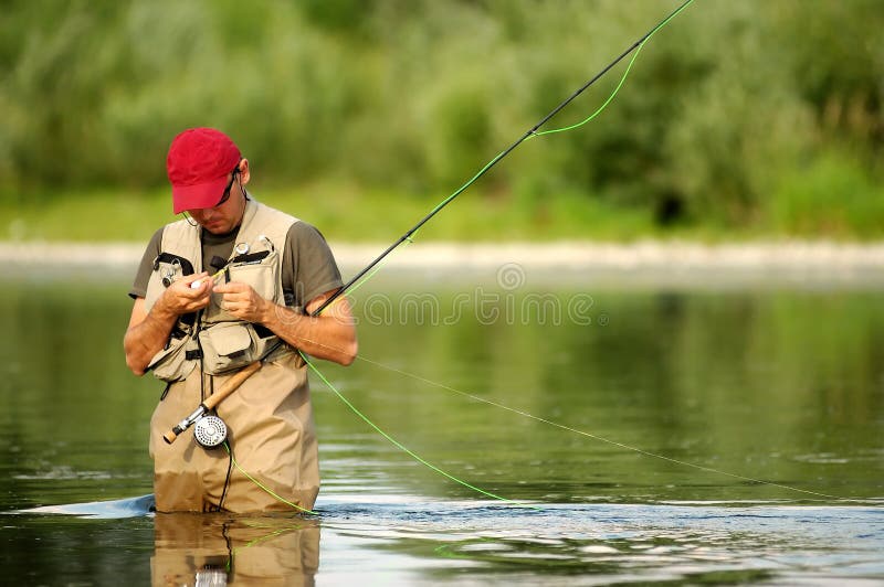 Fly fishing