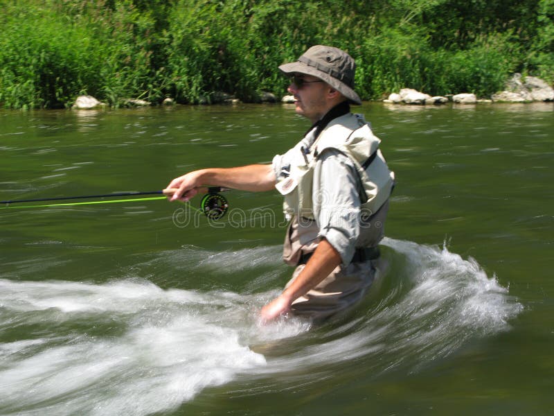 Fly fishing