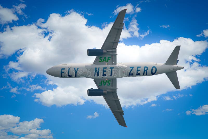 Fly Net Zero Embracing Sustainable Aviation Fuel, SAF, for a Greener