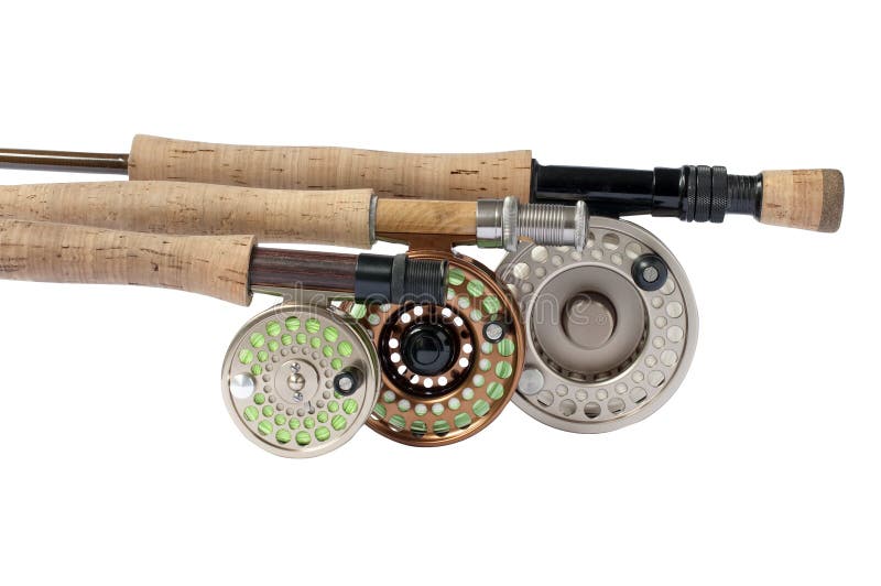 Fly Rod and Reel stock image. Image of fresh, pond, ocean 12353595