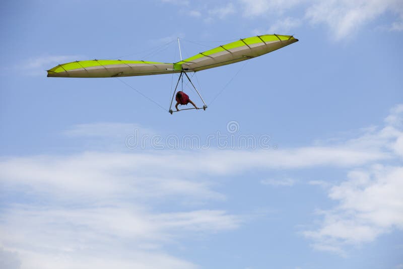 Fly to the sky stock image. Image of airplane, hangglider - 20380569