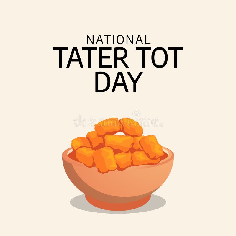 Flyers Honoring National Tater Tot Day or Promoting Associated Events