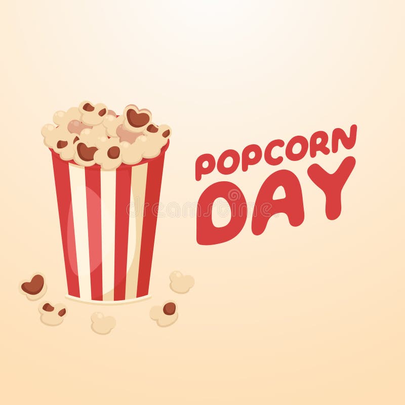 Flyers Honoring Popcorn Day or Promoting Associated Events Can Utilize